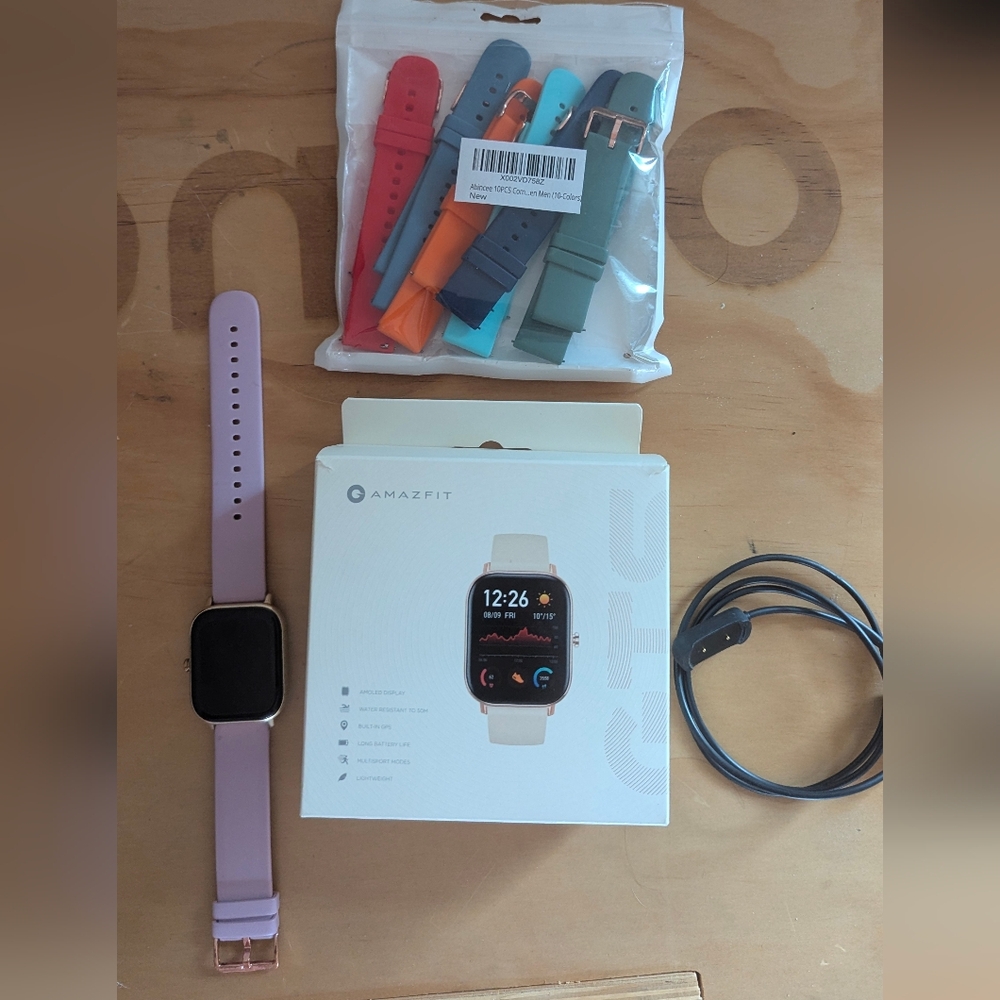 Amazfit GTS, Like New. No Damage/Scratches. Original Charger Included.
